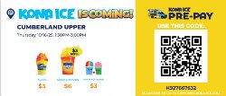 kona ice payment information
